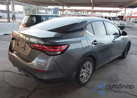 2020 Nissan Sentra S Xtronic Cvt z USA, uszkodzony, nr VIN 3N1AB8BV7LY307183